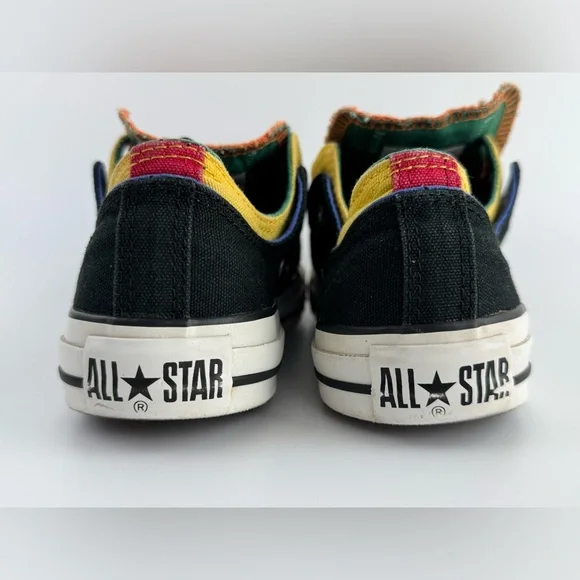 Chuck Taylor Converse All Star Low Multicolored Sneakers, US Size Men 4, Women 6 - Picture 6 of 11
